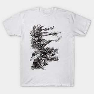 Running alien T-Shirt